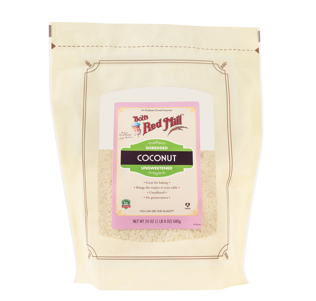 BRM Coconut Shredded Unsweet 24 oz
