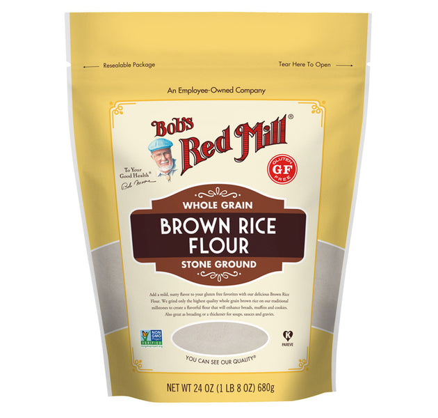 BRM GF Brown Rice Flour 24 OZ