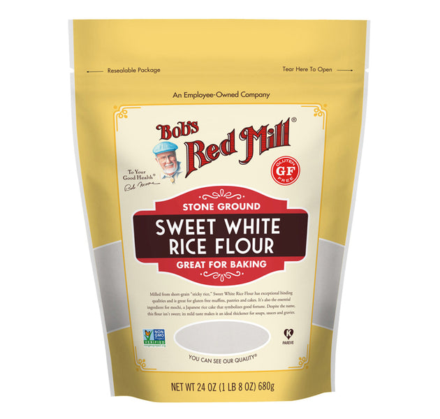 BRM GF Sweet White Rice Flour 24 OZ