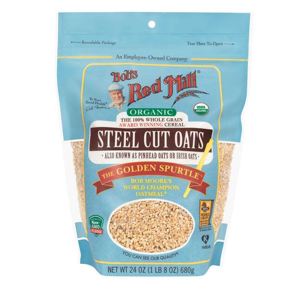 BRM Organic Steel Cut Oats 24 OZS