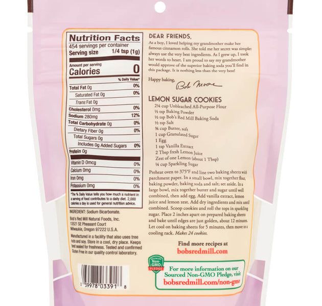 BRM GF Baking Soda 16 OZS