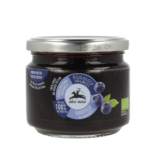 Alce Nero CF836 Organic Blueberry Jam Spread 270g
