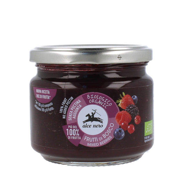 Alce Nero CF875 Organic Mixed Berries Jam Spread 270g