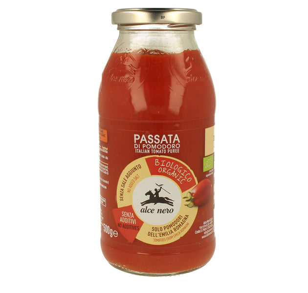 Alce Nero PO809 Organic Italian Tomato Puree Paste 500g