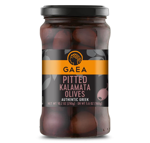 Gaea Organic Pitted Kalamata Olives 290G