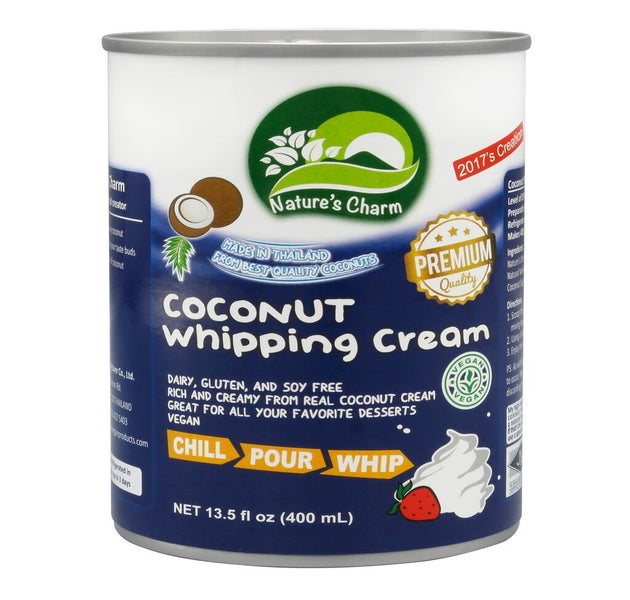 Nature Charm GF Vegan Coconut Whipping Cream 400 Ml