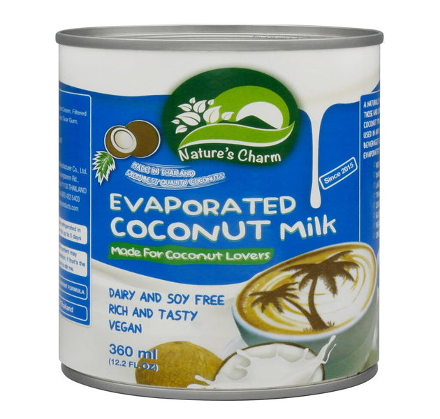Nature Charm GF Vegan Evaporated Coconut Milk 360 Ml