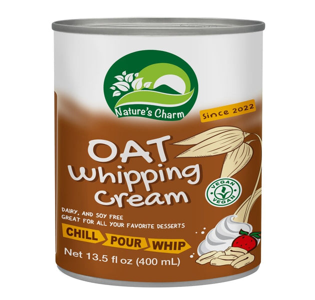 Nature Charm Vegan Oat Whipping Cream 400 Ml