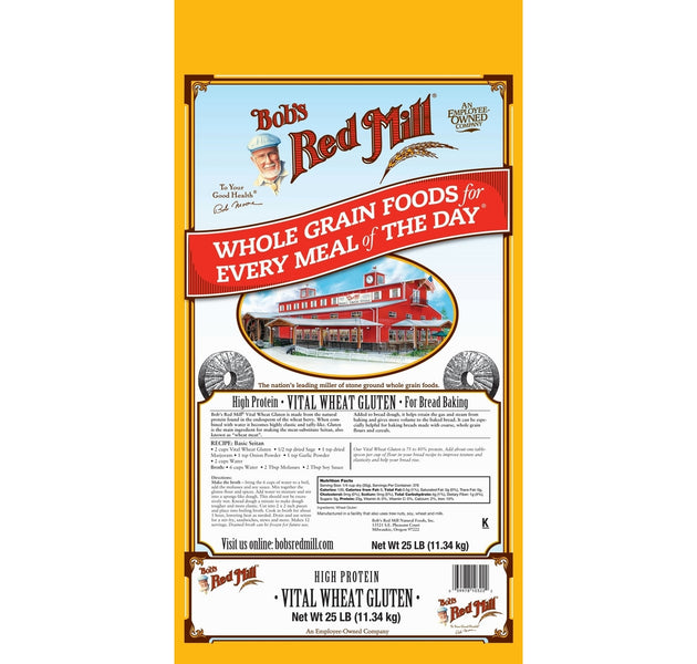 BRM Wheat Gluten Flour 25 LB