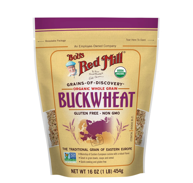 BRM Organic Buckwheat Groats Raw 16 OZS