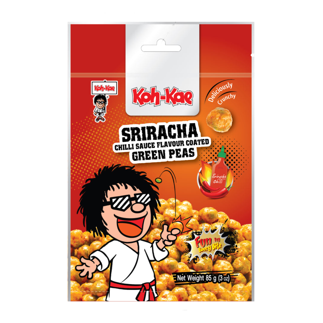 Koh kae Green Peas Sri Racha Chili Sauce Flavour Coated 85g
