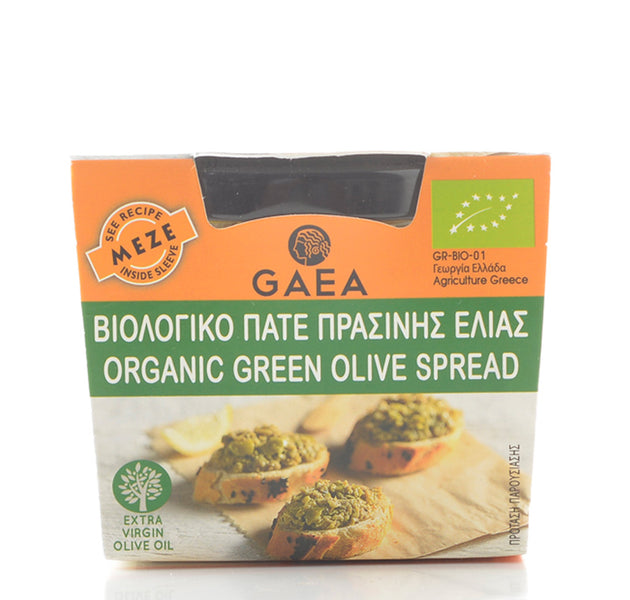 Gaea Organic Green Olive Spread 100G