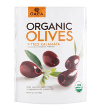 Gaea Organic Pitted Kalamata Olives Snack 65G