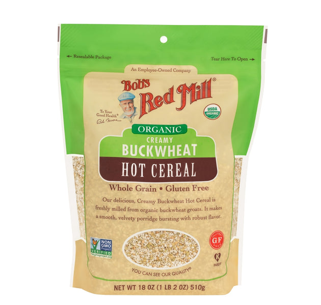 BRM Organic GF Buckwheat Creamy Hot Cereal 18 Oz