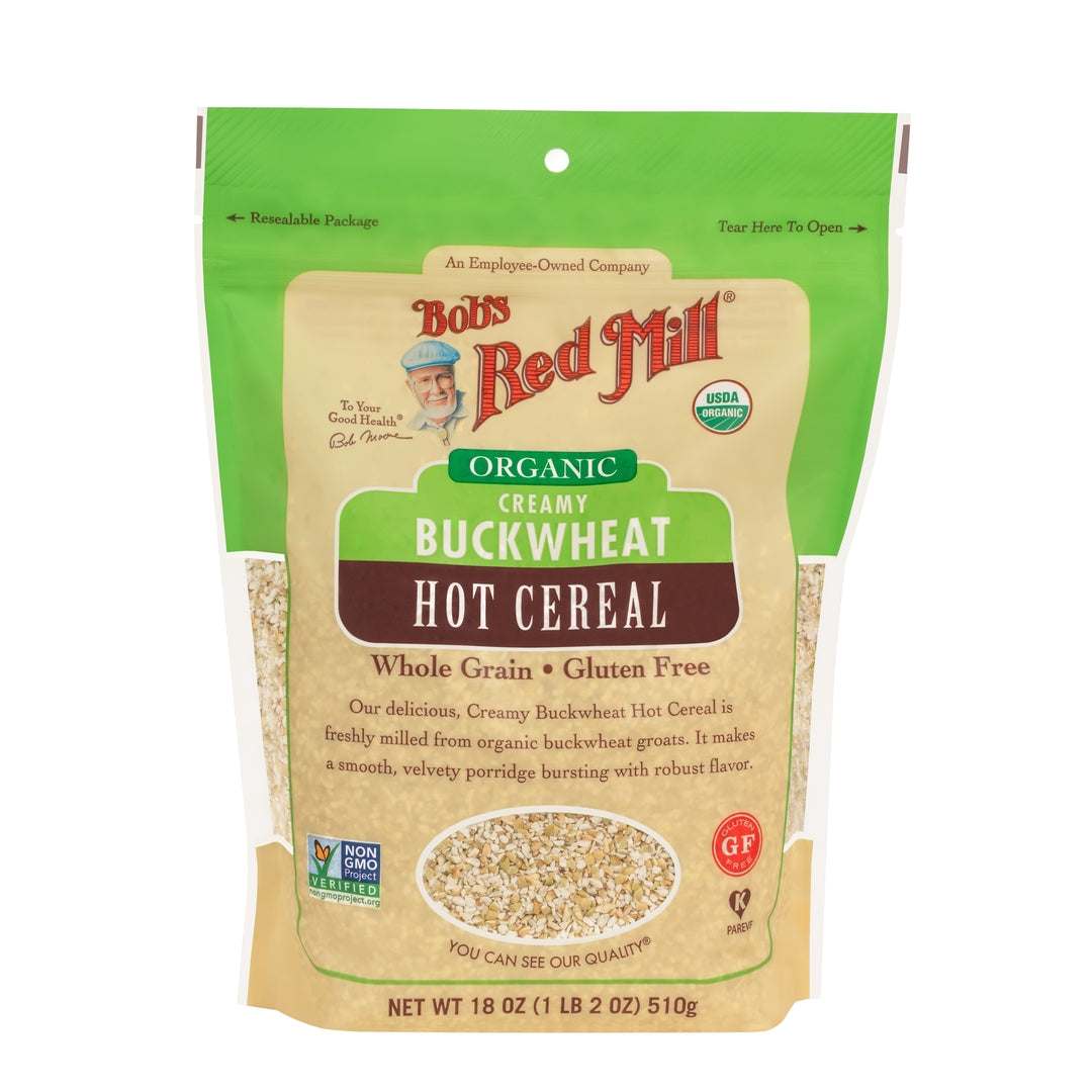 BRM Organic GF Buckwheat Creamy Hot Cereal 18 Oz