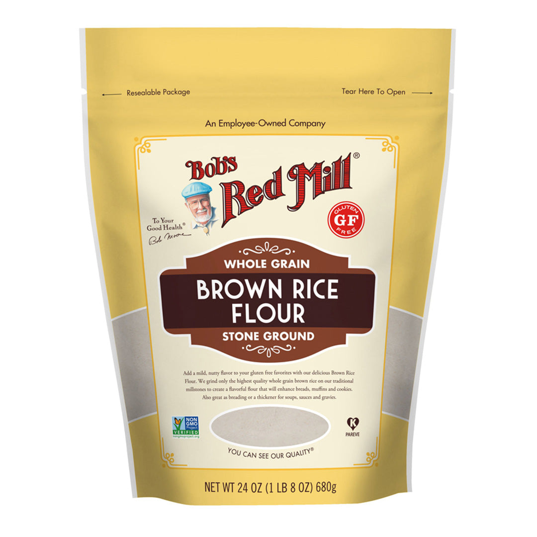 BRM GF Brown Rice Flour 24 OZ