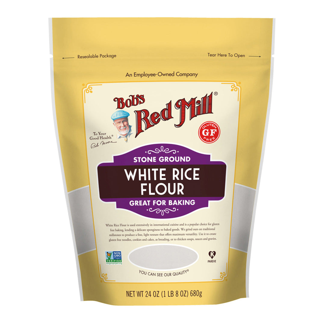 BRM GF White Rice Flour 24 OZ