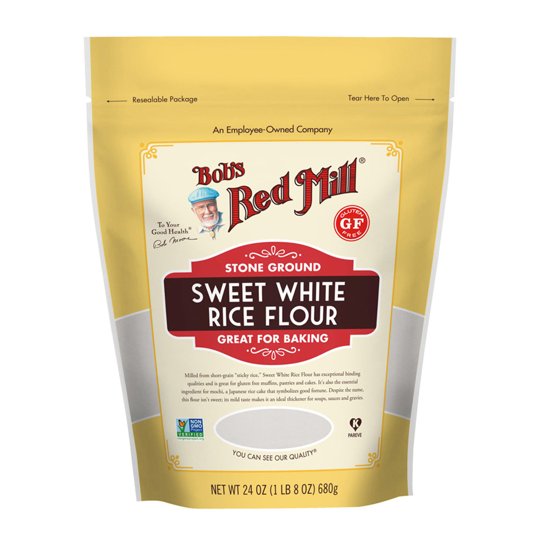 BRM GF Sweet White Rice Flour 24 OZ