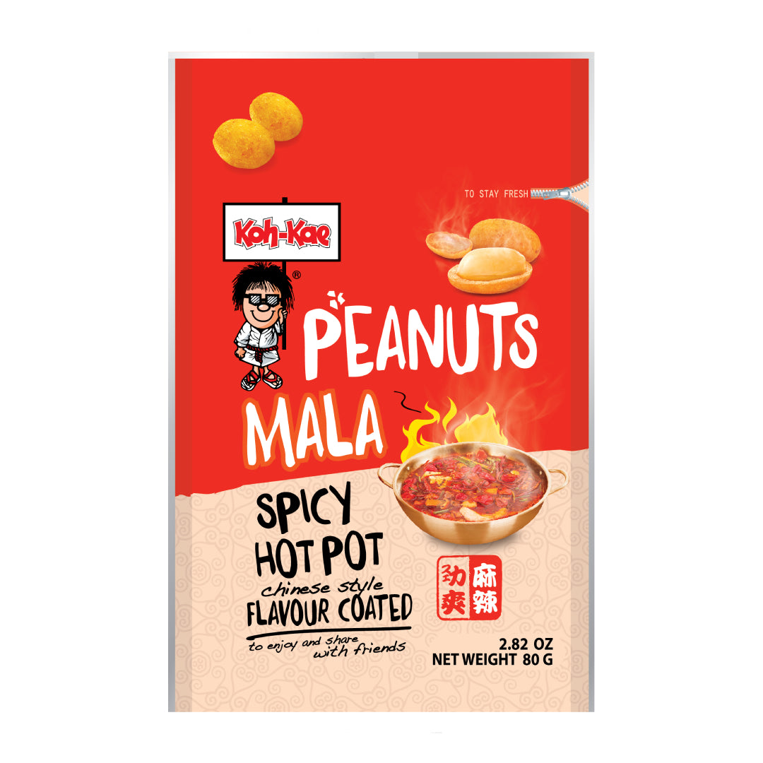 Koh kae Peanut Mala Spicy Flavour Coated 80g