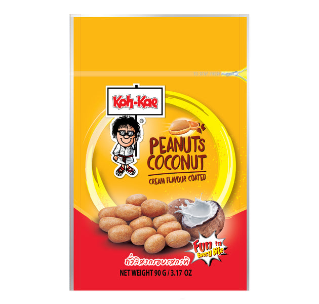 Koh kae Peanuts Coconut Cream Flavour Coated 90g
