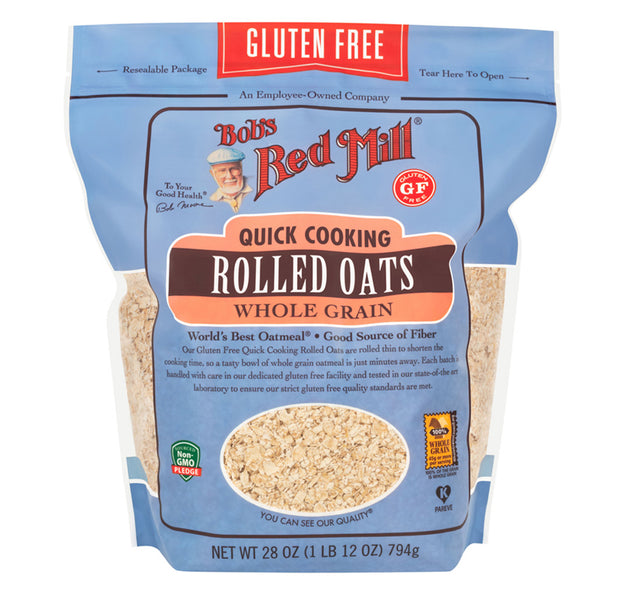 BRM GF Rolled Oats Quick 28 OZS
