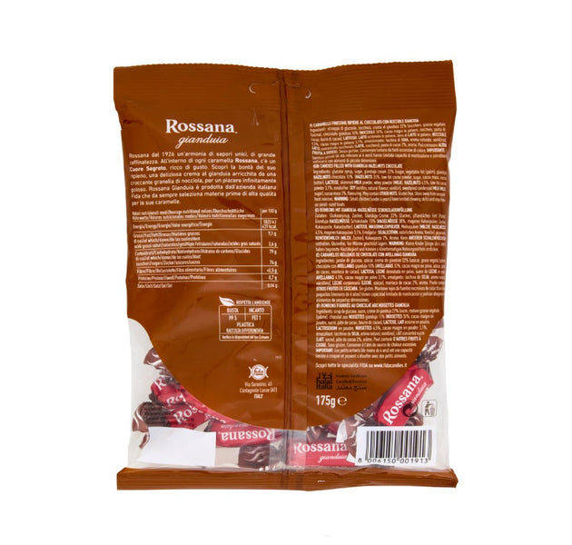 Rossana Chocolate Gianduja candies 175g