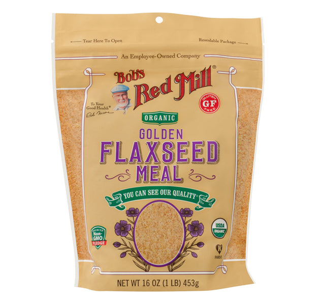 BRM GF Organic Flaxseeds Meal Golden 16 OZS