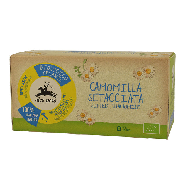 Alce Nero CA030 Organic chamomile tea bags 30g