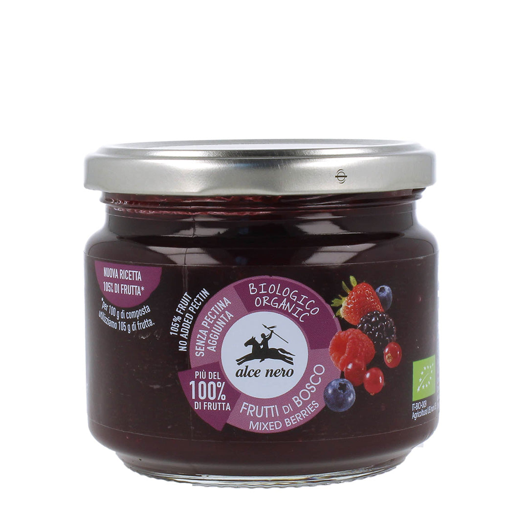 Alce Nero CF875 Organic Mixed Berries Jam Spread 270g