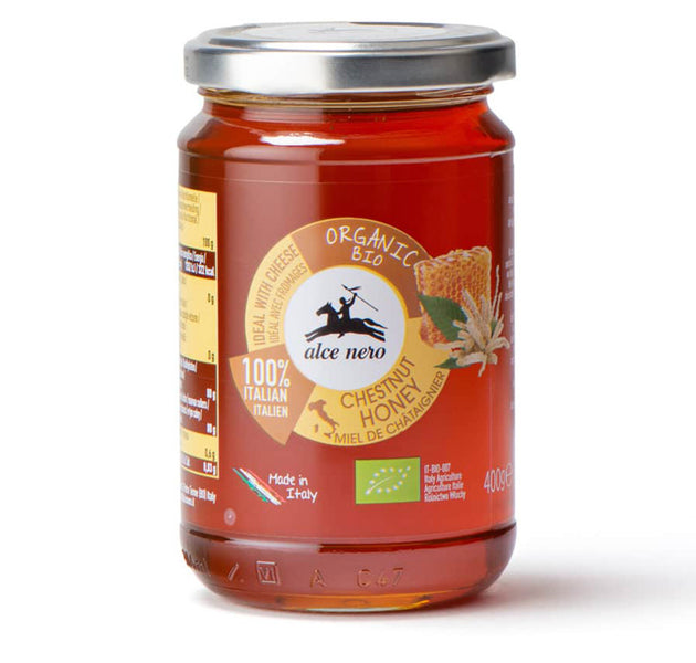 Alce Nero MI404 Organic Chestnut Honey 400g