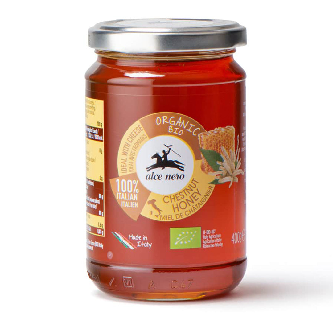 Alce Nero MI404 Organic Chestnut Honey 400g