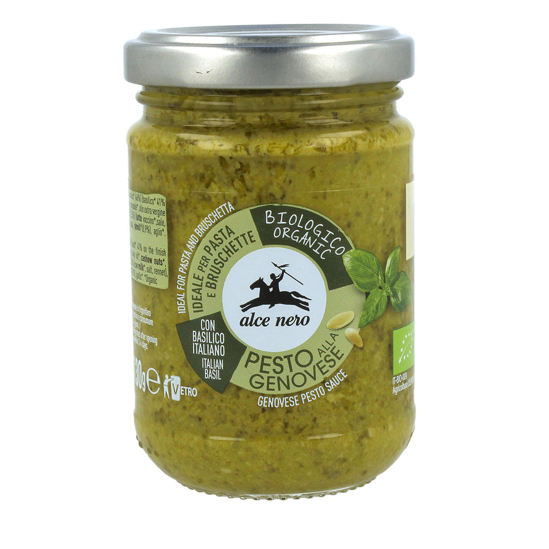 Alce Nero PG130 Organic Basil Pesto sauce 130g