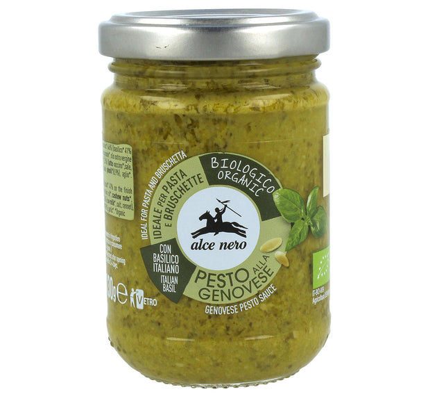 Alce Nero PG130 Organic Basil Pesto sauce 130g