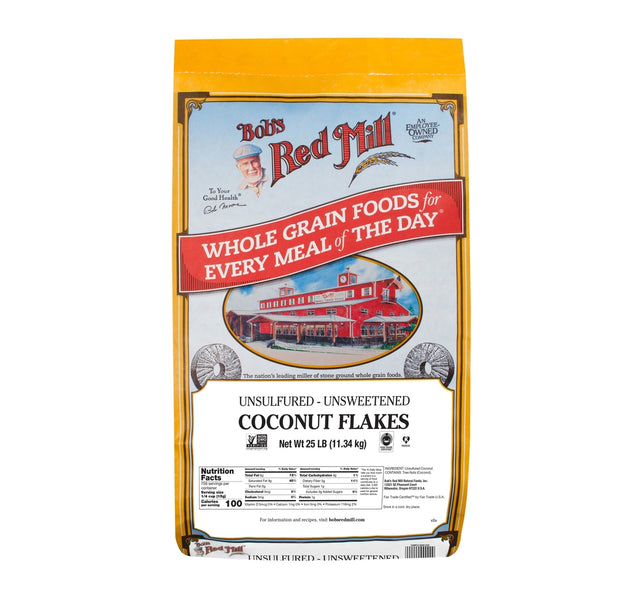 BRM Coconut Flakes Unsweetened 25 LB