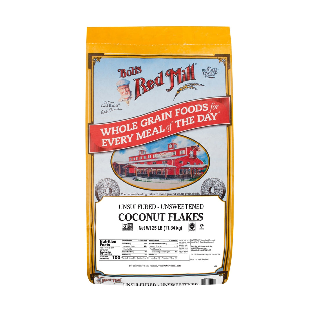 BRM Coconut Flakes Unsweetened 25 LB