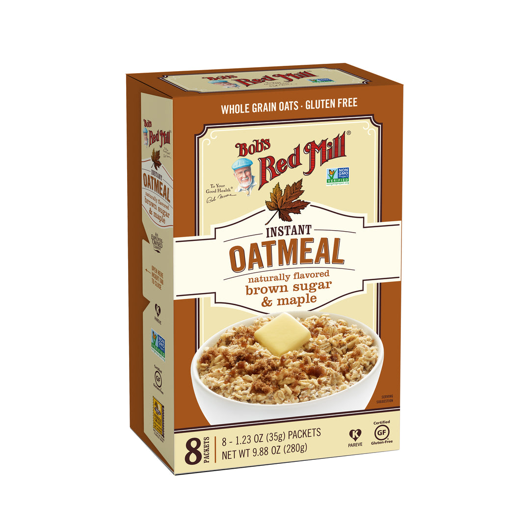 Brown Sugar & Maple Instant Oatmeal Packets 9.88 OZ