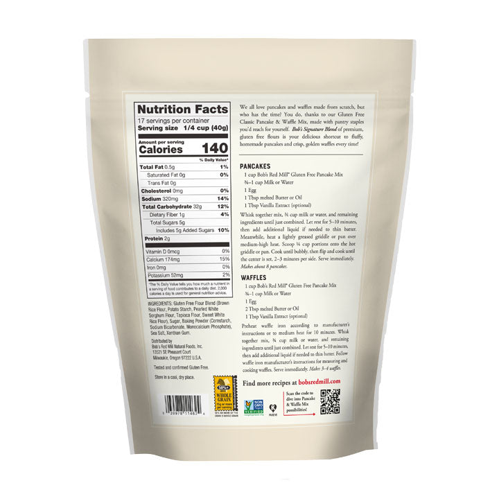 BRM GF Pancake Mix 24 OZS