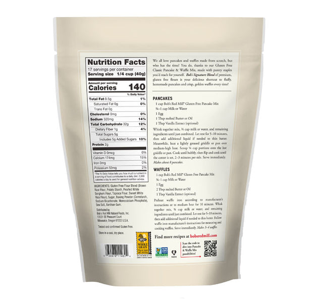 BRM GF Pancake Mix 24 OZS
