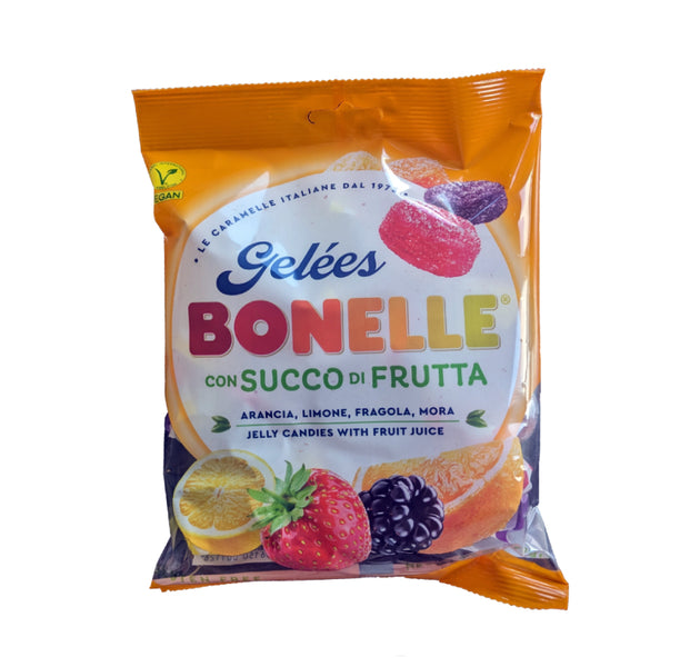 Bonelle GF Vegan Fruit Flavors Jelly Candies 175g