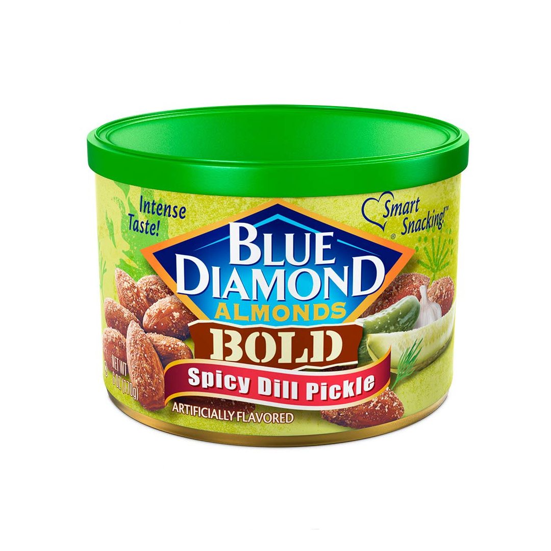 Blue Diamond Almond Bold Spicy Dill Pickle Can170g