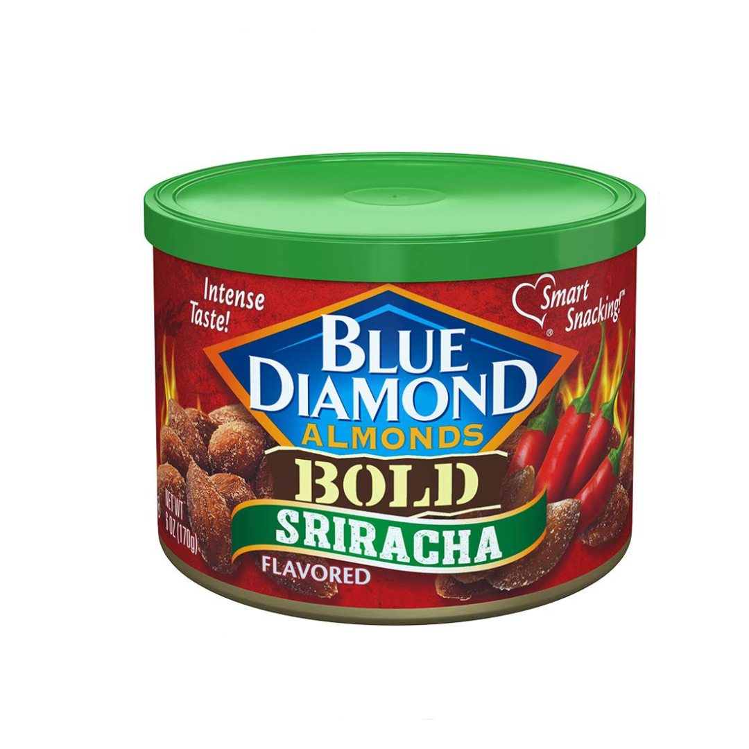 Blue Diamond Almond Bold Sriracha Can 170g