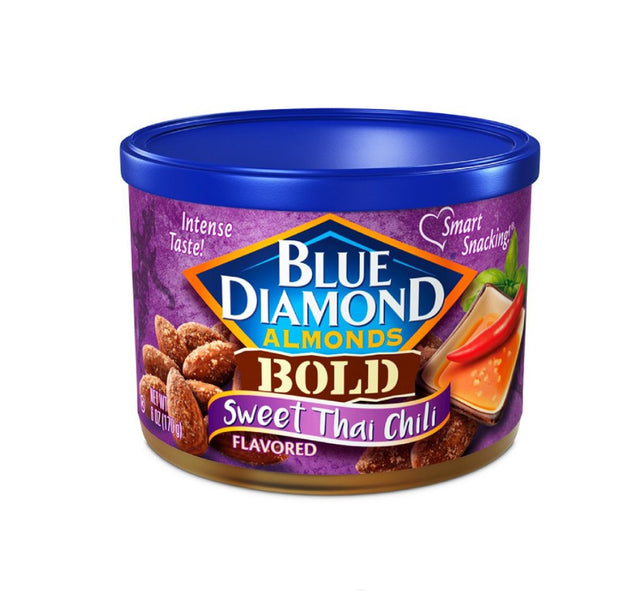 Blue Diamond Almond Bold Sweet Thai Chili Can170g