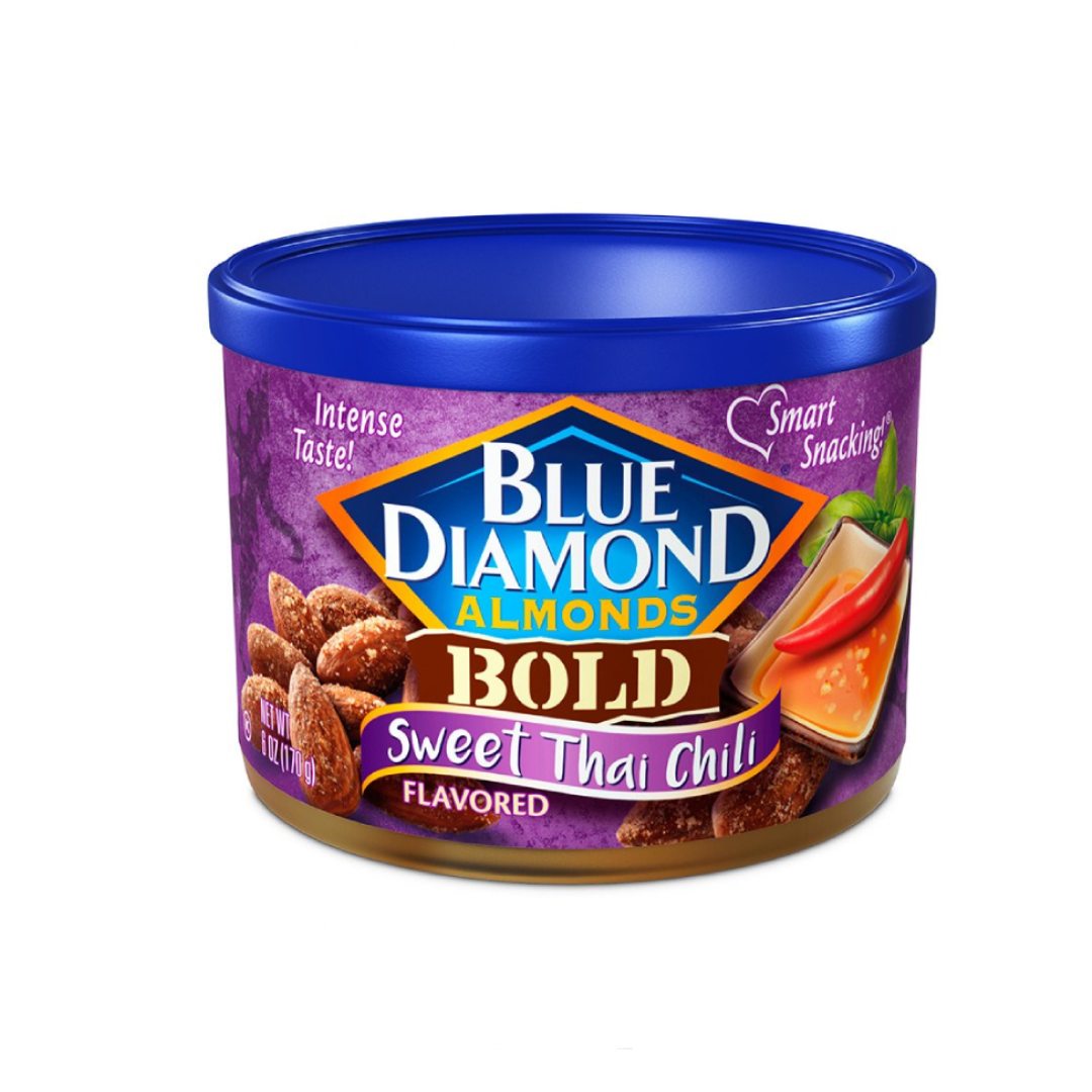 Blue Diamond Almond Bold Sweet Thai Chili Can170g