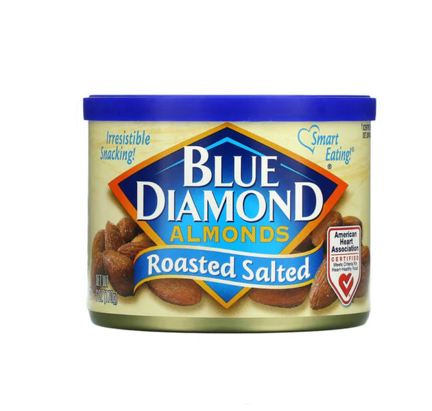 Blue Diamond Almonds Roasted Salted Can 170g
