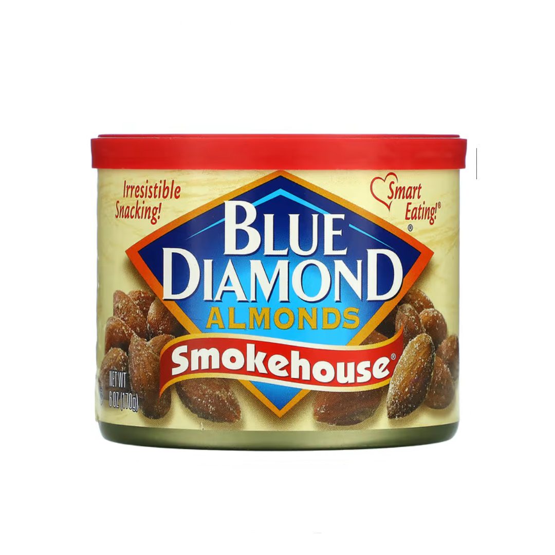 Blue Diamond Almonds Smokehouse Flavor Can 170g