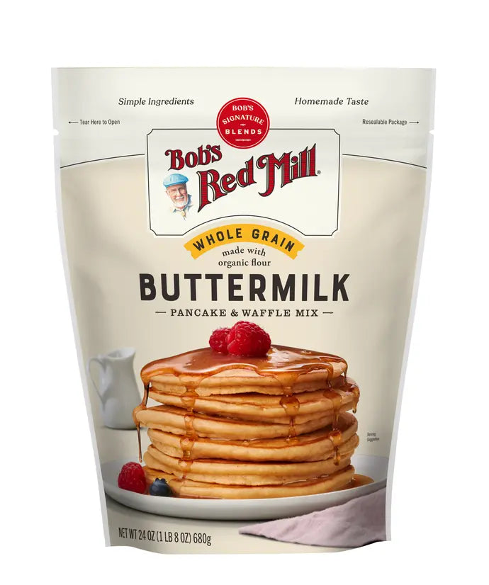 BRM Organic Buttermilk Pancake 24 OZS