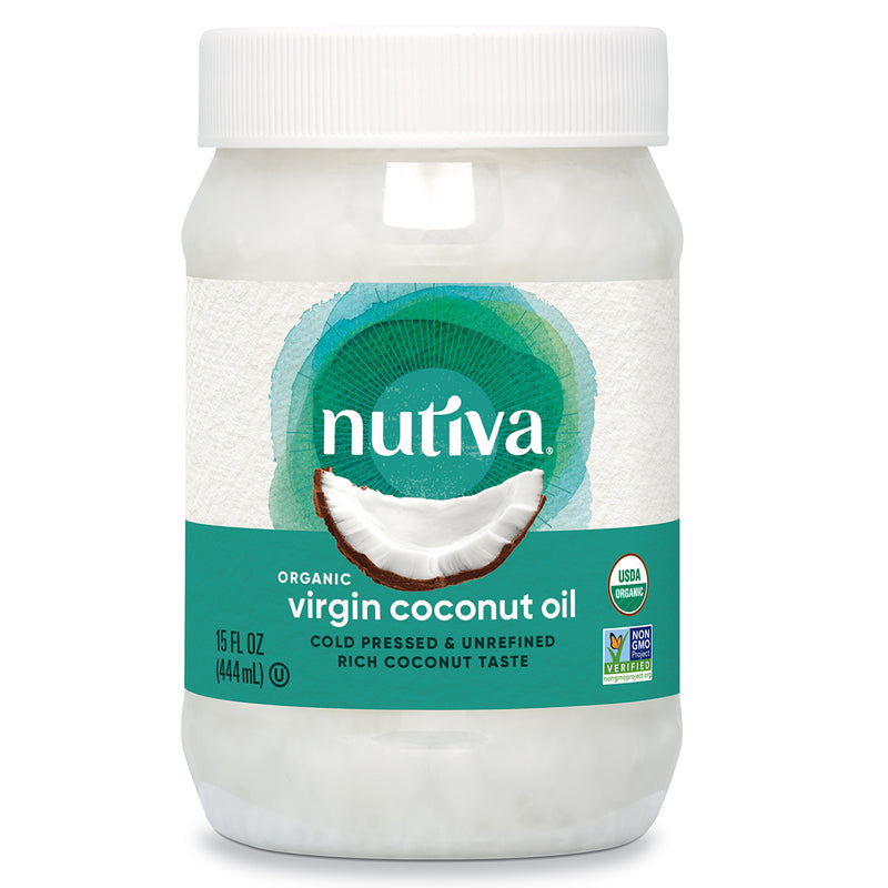 Nutiva Organic GF Virgin Coconut Oil 15 OZS