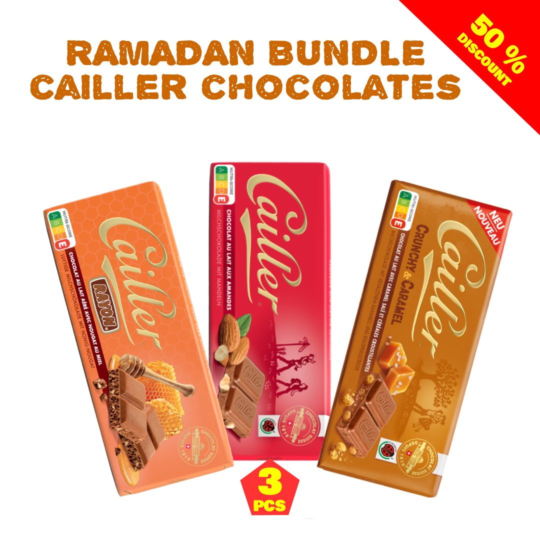 مجموعة شوكولاتة كايلير الرمضانية