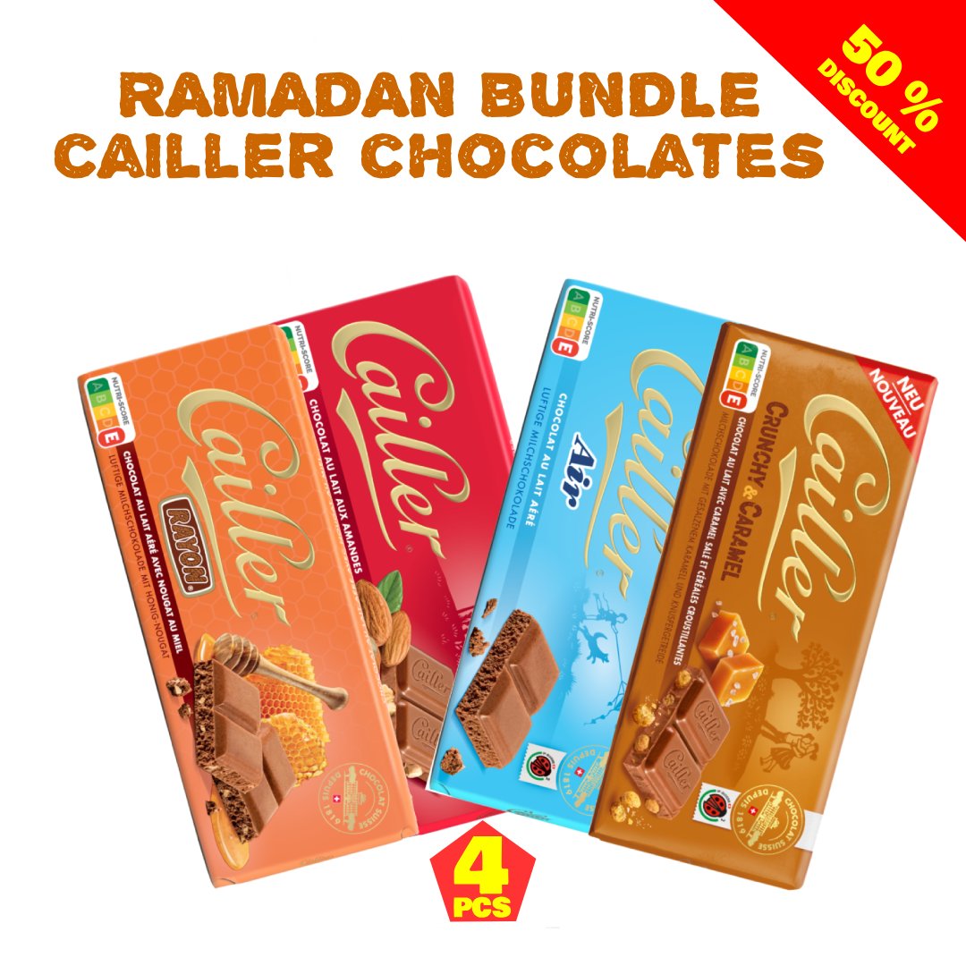 Cailler Chocolates Ramadan Bundle