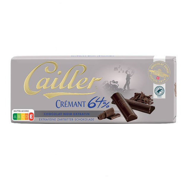 Cailler Crémant 64% Dark Chocolate 100g